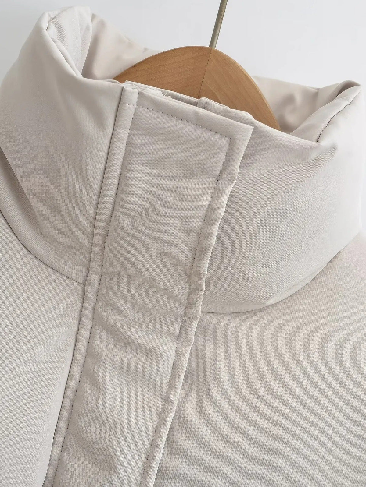 Lange Damen-Winterjacke in Oversize-Passform – Trendige Polyesterjacke für kalte Tage 5