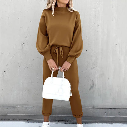 Damen-Jogginganzug Bequeme Loungewear Baumwollmischung 7