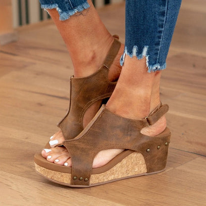 Variant image for Herren-Sandalen, Leder, verstellbarer Riemen, Sommer-8