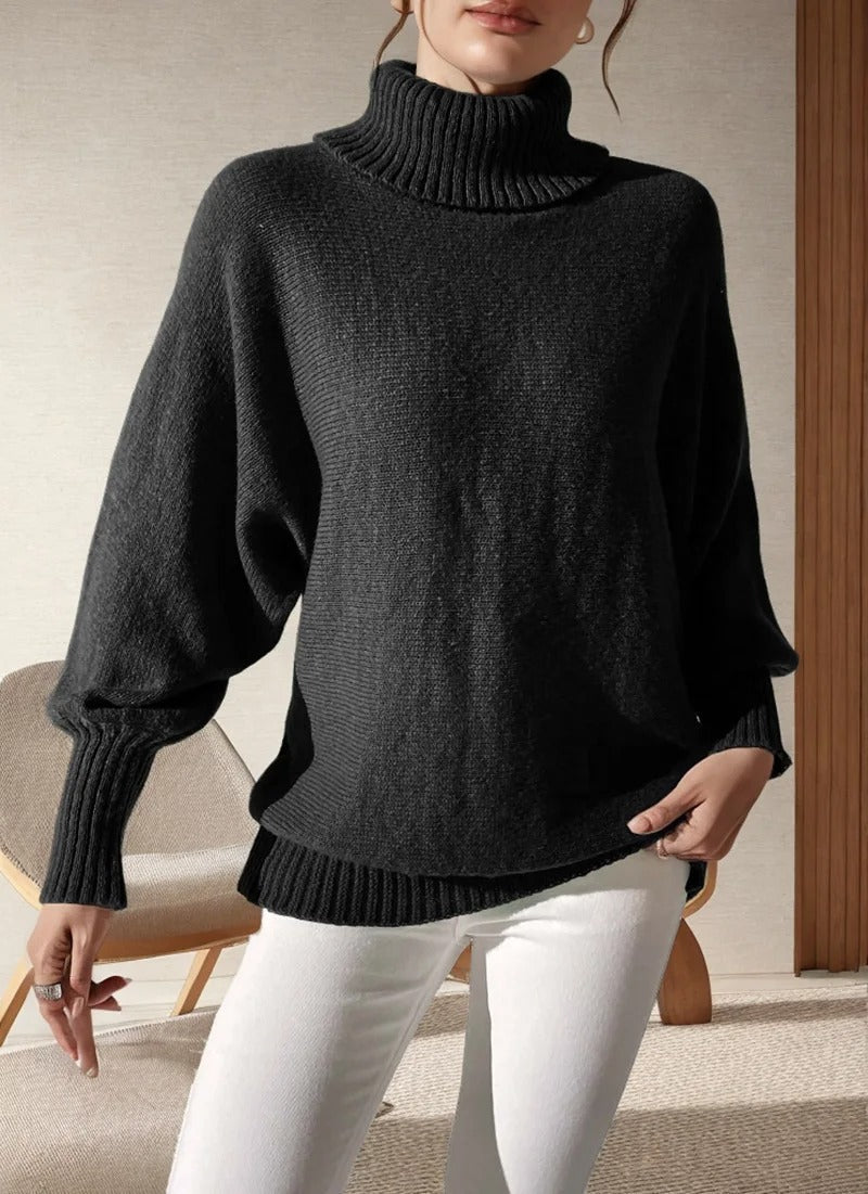 Variantenbild für Damen-Strickpullover in lässiger Passform mit weiten Ärmeln aus 100 % Acryl-13