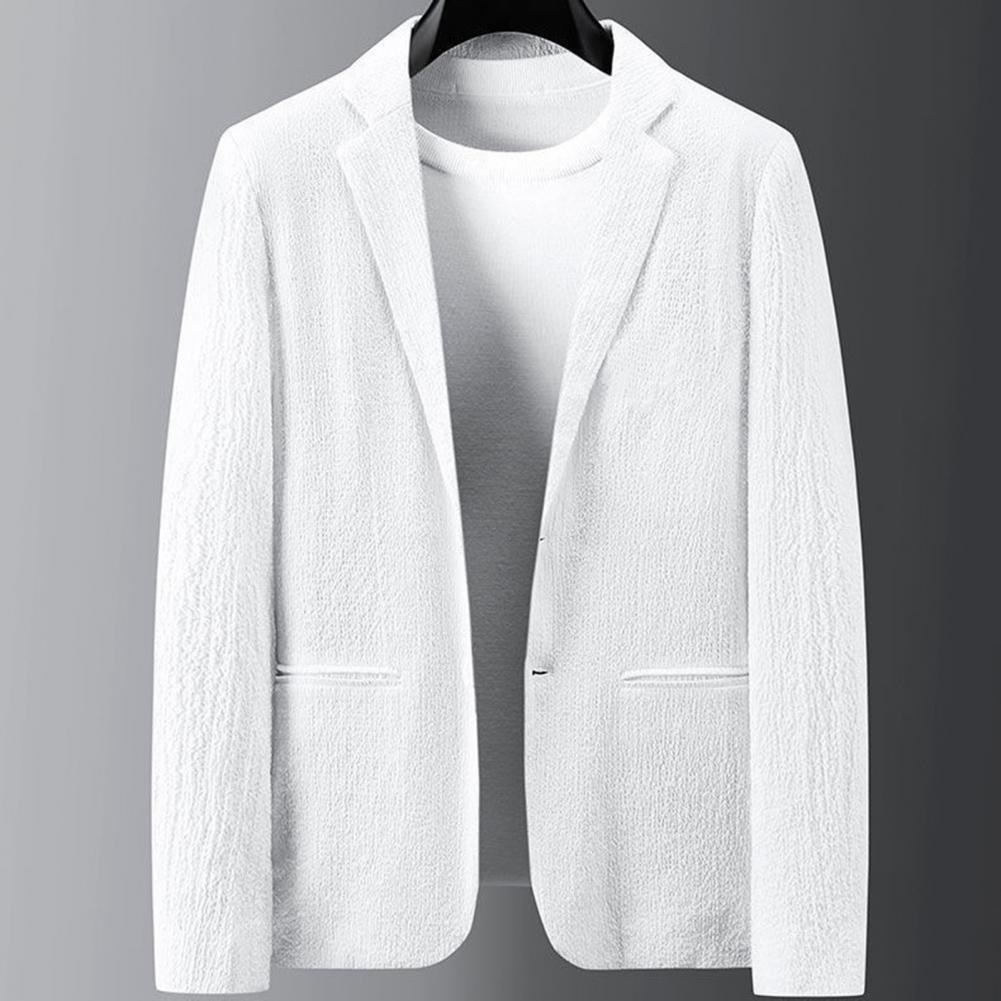 Herren-Anzug, Hochzeit, modernes Polyester, eleganter Schnitt-5