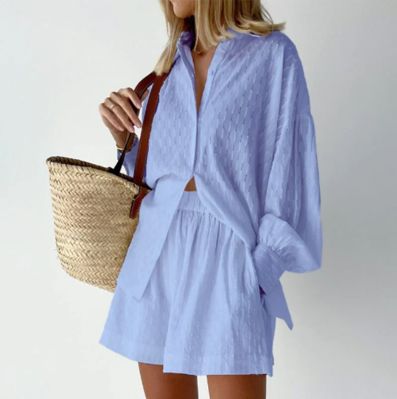 Variant image for Damen-Casual, zweiteilig, Set, weicher Baumwollmix-29