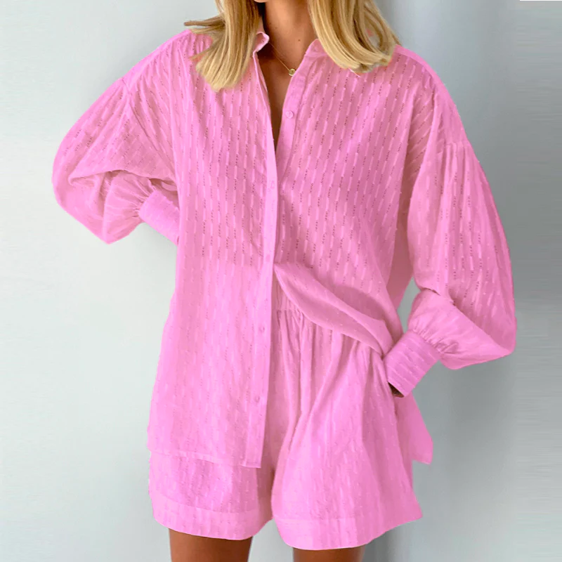Variant image for Damen-Casual, zweiteilig, Set, weicher Baumwollmix-25