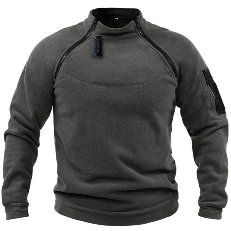 Herren Fleecepullover Militärstil Polyester Für den Outdoor-Einsatz-3