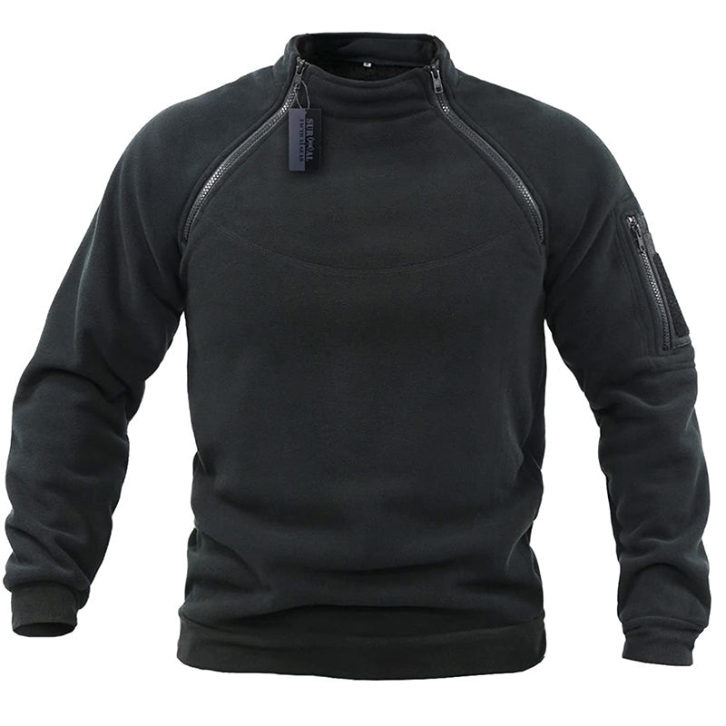 Herren Fleecepullover Militärstil Polyester Für den Outdoor-Einsatz-2