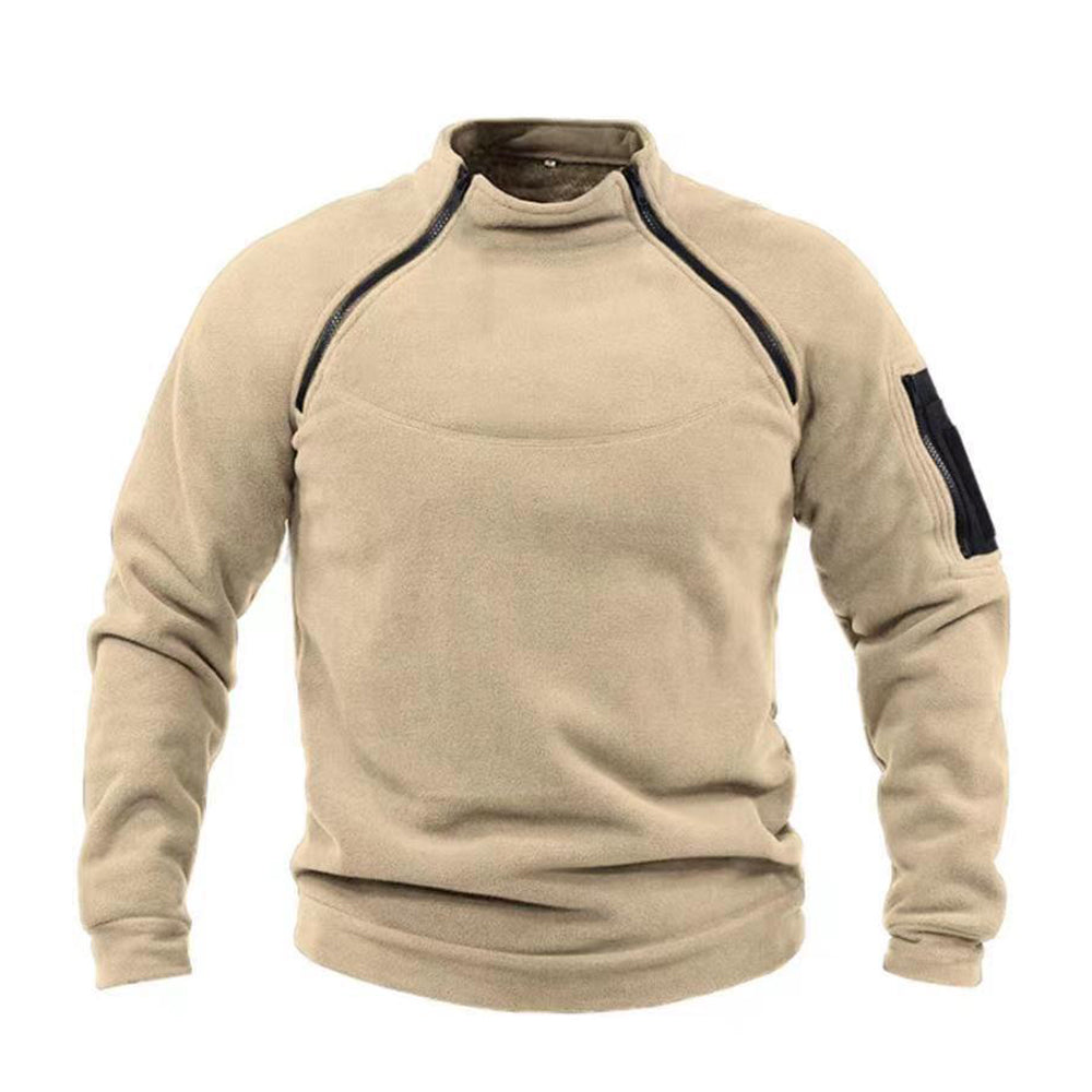 Herren Fleecepullover Militärstil Polyester Für den Outdoor-Einsatz-4