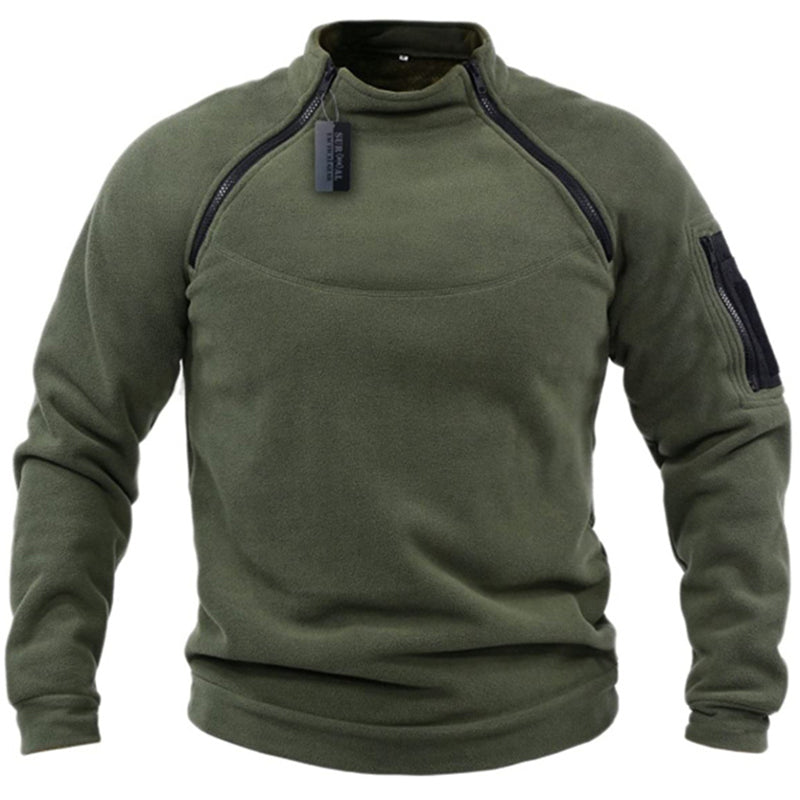 Herren Fleecepullover Militärstil Polyester Für den Outdoor-Einsatz-1