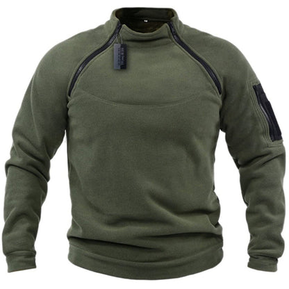 Herren Fleecepullover Militärstil Polyester Für den Outdoor-Einsatz-1