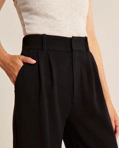 Damen-weite Hose, maßgeschneidertes Polyester 3