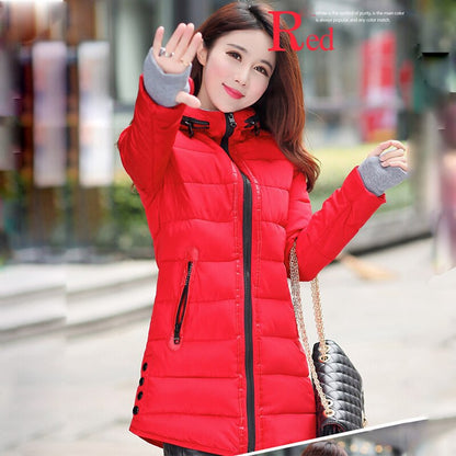 Damenjacke Wasserdicht Kapuze Herbst Winter Baumwolle Polyester Mikrofaser 6