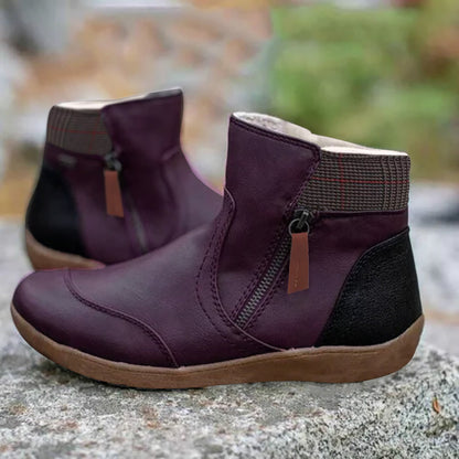 Variant image for Damen-Orthopädische Stiefel, wasserfest, Leder-28