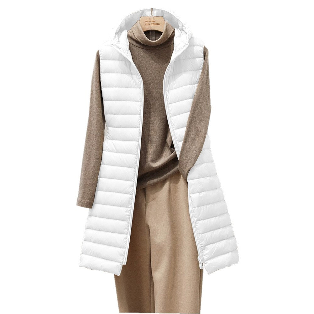 Damenjacke mit Kapuze Gepolstert Polyester im trendigen Design-5