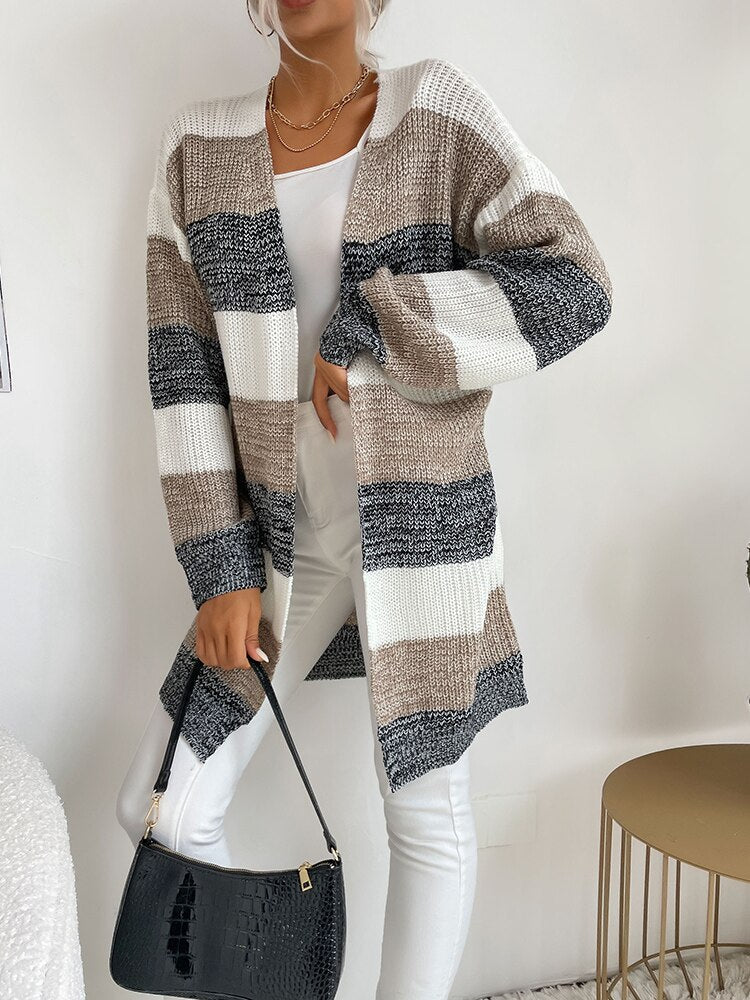 Damenjacke Trendy Polyester Normale Passform-2