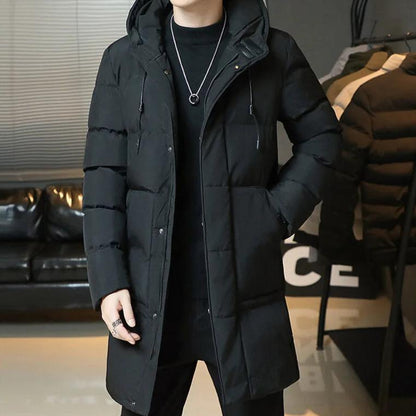 Variant image for Winterparka Damen Lang Elegantes Design Polyester und Baumwolle-1