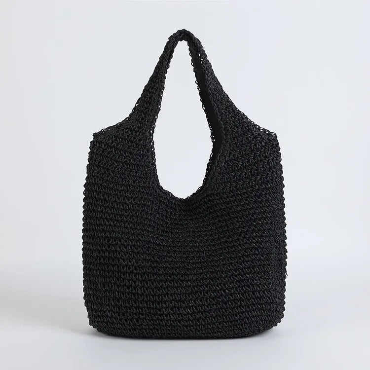 Variant image for Damen-Handtasche Geräumig Gewebte Details Strapazierfähiges Material-3