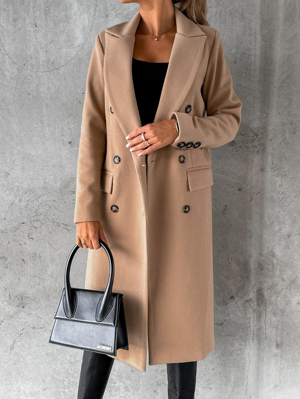 Damenjacke Wasserdicht Elegantes Design Hochwertiges Material-1