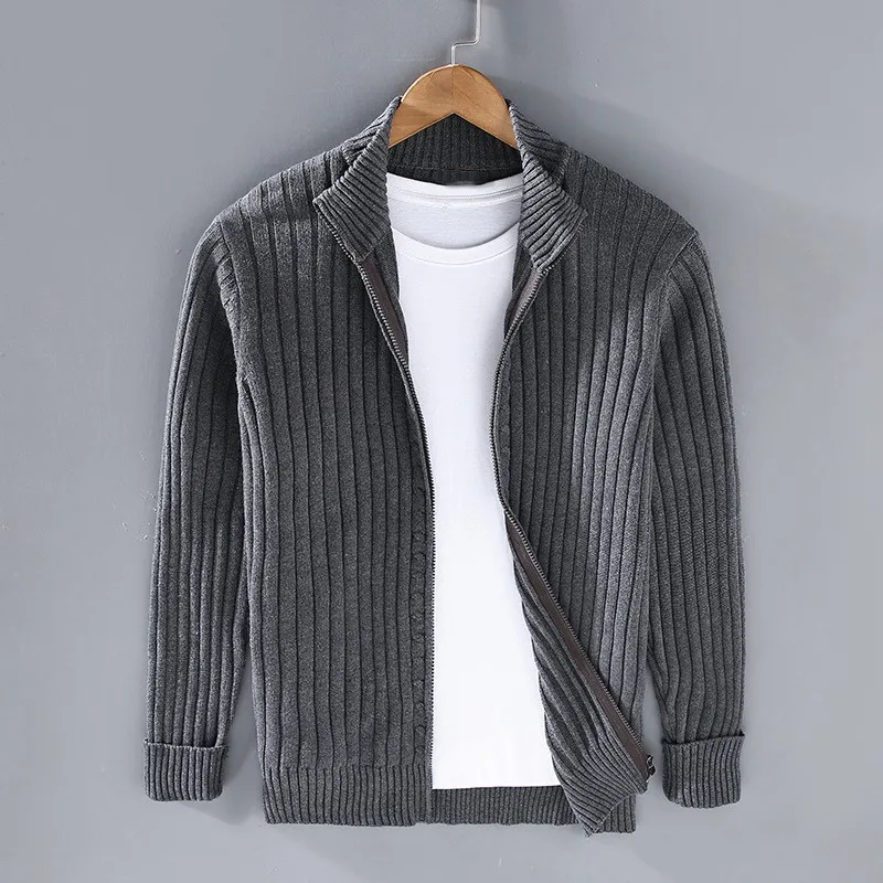 Herren-Rollkragenpullover, Pullover, atmungsaktiv, klassischer Stil-5