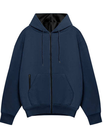 Damen-Hoodie mit Reißverschluss Weicher Atmungsaktiver Stoff-5