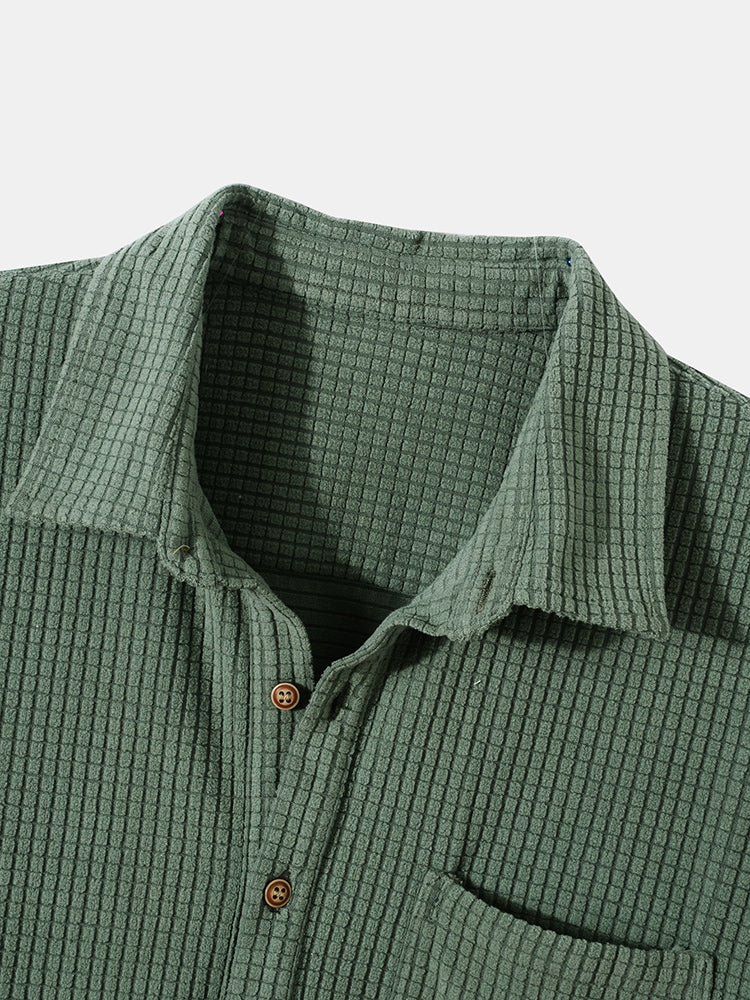 Herrenhemd modernes Design hochwertiges Material 100% Baumwolle 3