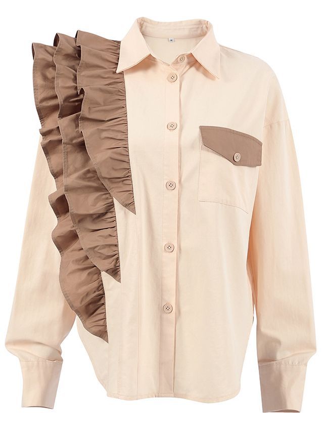 Damen-Lange Strickjacke, Lockerer Schnitt, 95 %, Baumwolle 2
