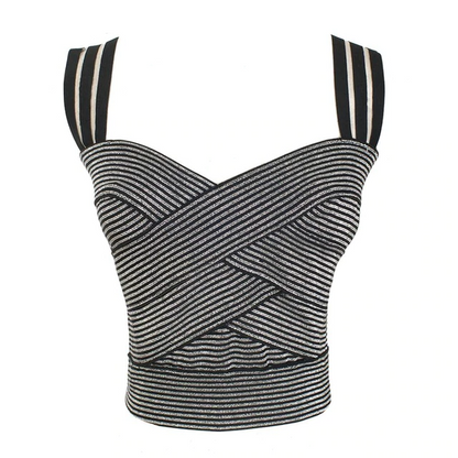 Variant image for Damen-Crop-Top, Streetwear, Acetat, Polyester-1
