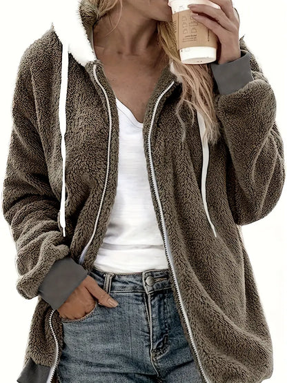 Langer Damen-Wintermantel aus hochwertigem Material mit modernem Design – elegant und bequem für kalte Tage 6