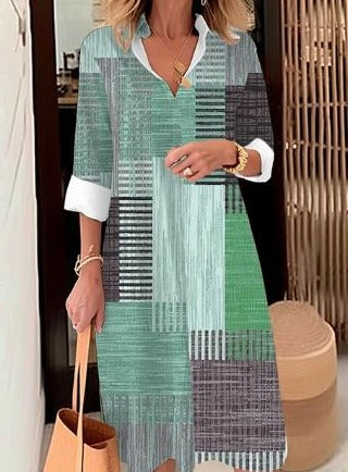 Variantenbild für Damenkleid, leicht, elegantes Design, 100% Baumwolle-9