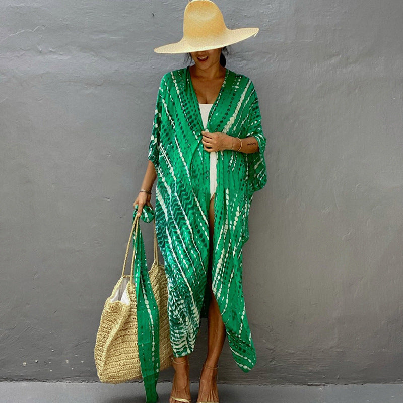 Variant image for Damen-Strandkleid, leichtes und luftiges Polyester, elegantes Design-23