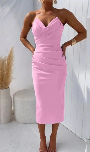 Damen-Kleid, Neckholder, Neck, leichtes Material 6
