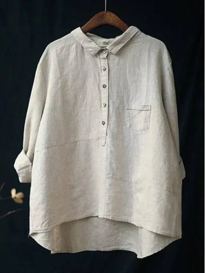 Variant image for Damen-Bluse, eleganter atmungsaktiver Stoff-14