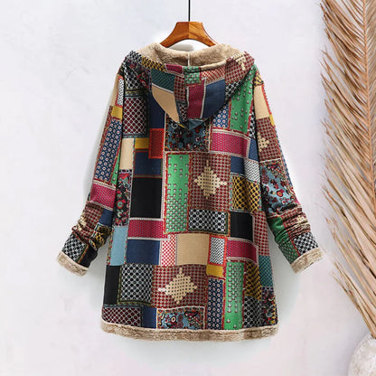 Vintage-Kapuzenjacke für Herren aus weichem und atmungsaktivem Material – Lockere Passform, perfekt für Alltag und Fest 3