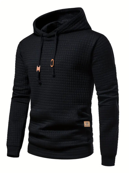 Herren-Hoodie, lässig, 100% Baumwolle, für Frühling und Herbst 4