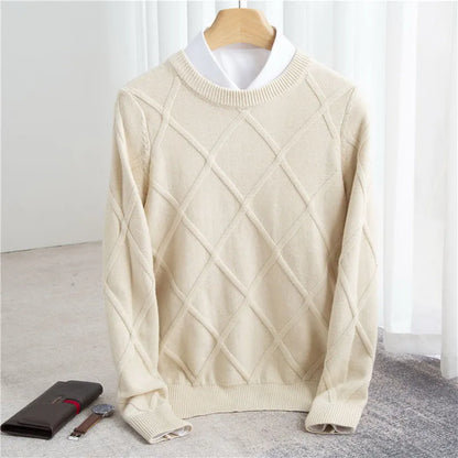 Variant image for Herren-Pullover, warm und bequem, moderner Stoffmischung-7