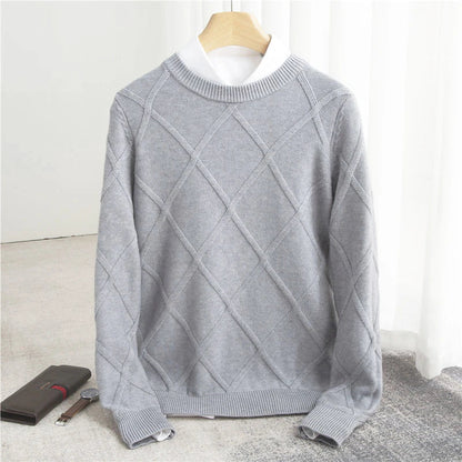 Variant image for Herren-Pullover, warm und bequem, moderner Stoffmischung-19