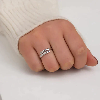 Damen-Ring, Gravur, nachhaltiges Metall-2