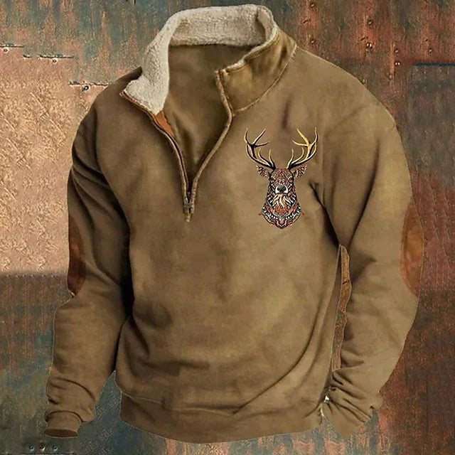 Damenpullover mit Reißverschluss aus hochwertigem Material-1