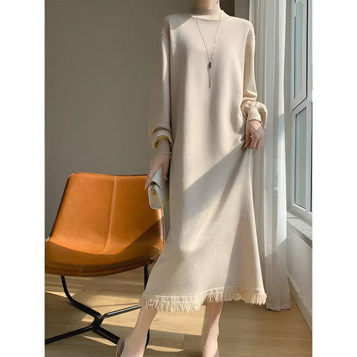 Gestricktes Damen-Sommerkleid aus leichter Baumwolle – elegantes Design für Mittsommer und Feste 1