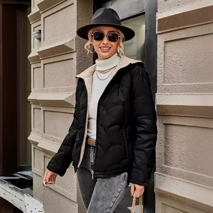 Damen-Jacke, trendige Baumwolle, elegant, komfortabel-3
