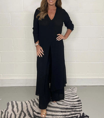 Damen-Set, zweiteilig, Boho, Stil-3