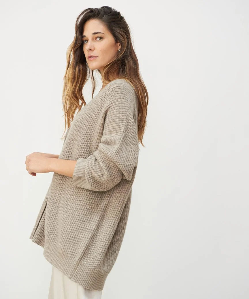 Damen-Kaschmirtop mit elegantem Design, weich, aus 100% Kaschmir-2