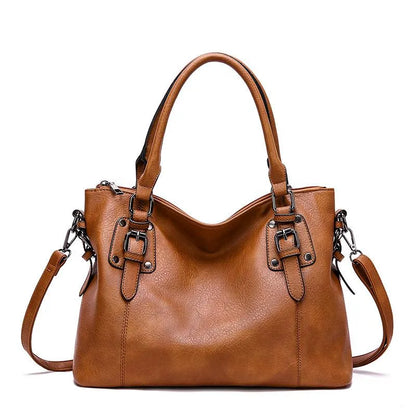 Damen-Ledertasche, elegantes Design, nachhaltig, echtes Leder 4