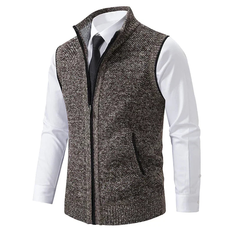 Damen-Fleeceweste, elegant, weich, Polyester-6