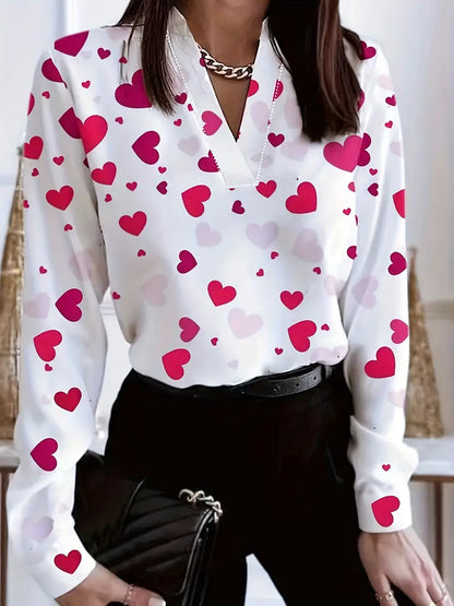 Variantenbild für Damen-Bluse, lässig, 100% Baumwolle, elegante Details-22