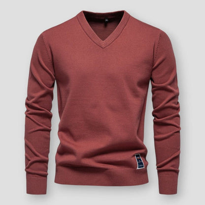 Variant image for Herrenpullover, V-Ausschnitt, weicher Wollmix, moderne Passform-29
