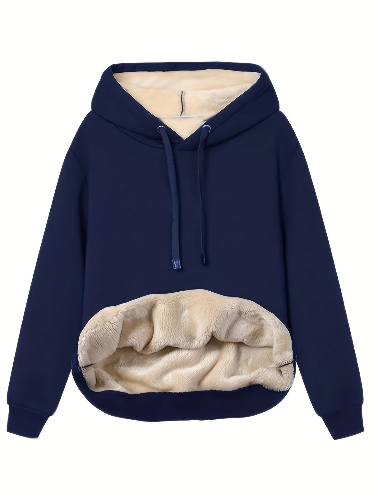 Damen-Hoodie im lässigen Stil aus 100% Baumwolle mit weichem Innenfutter 6