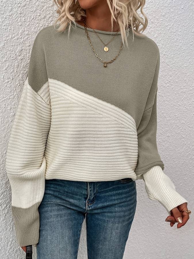Damen-Strickpullover, aus weichem Material, mit lässiger Passform-3