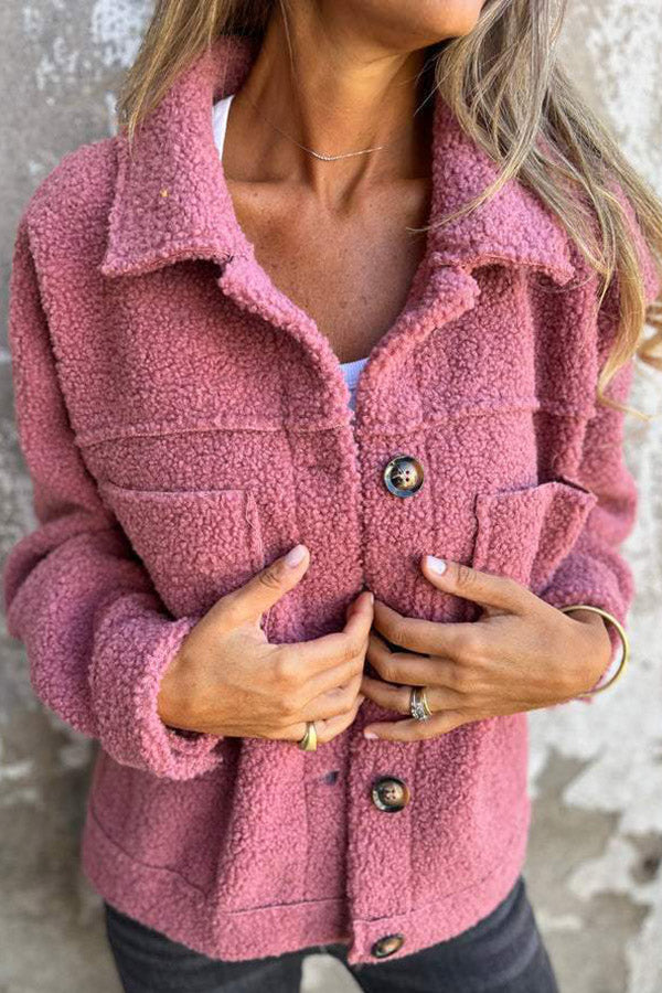 Langer Wintermantel mit Seitentaschen in hoher Qualität aus 100% Polyester-1 für Damen