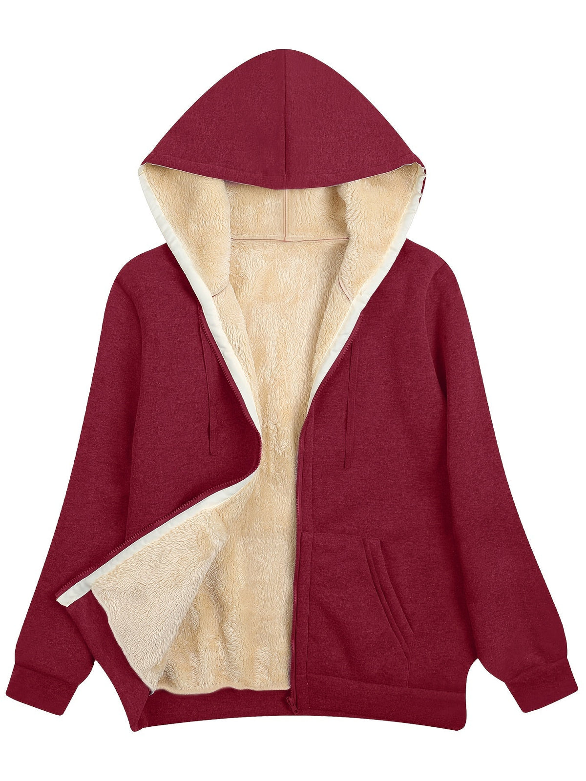 Schwarzer Herren-Hoodie mit Fleecefutter – Klassisches Design und weiches Fleece für eine bequeme Passform 4