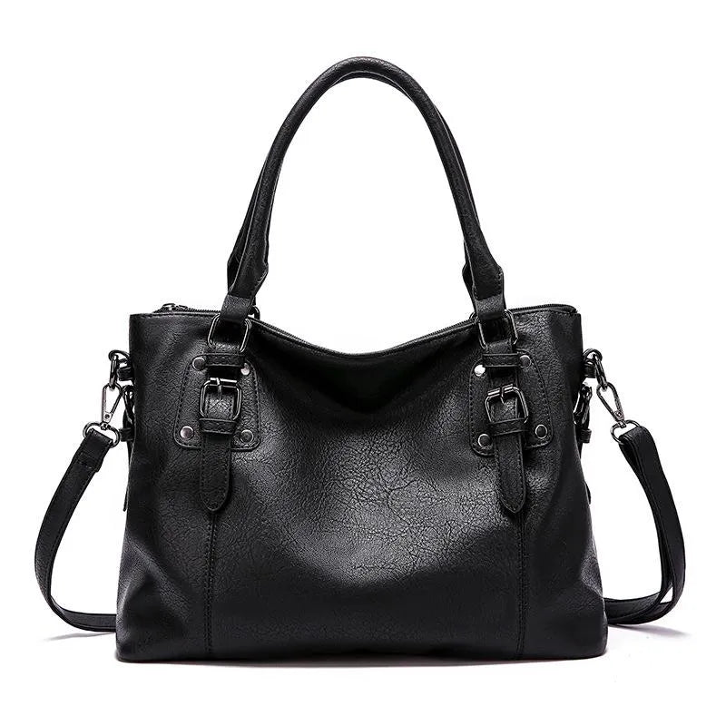 Damen-Ledertasche, elegantes Design, nachhaltig, echtes Leder 8