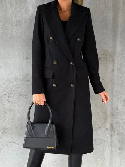 Damenjacke Elegant Minimalistisch Hochwertiges Material-6